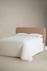 ENSEMBLE HOUSSE DE COUETTE ET TAIES D'OREILLER CHANVRE