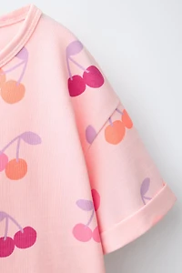 PRINTED T-SHIRT AND JOGGING PANTS SET