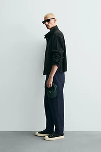 PANTALON CARROT FIT DÉLAVÉ