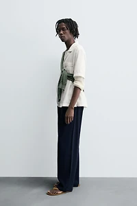 RELAXED FIT TEXTURED SHIRT
