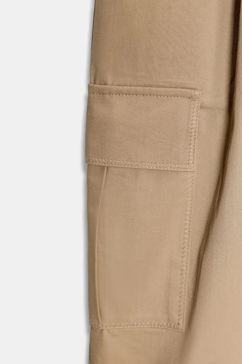 PAPERBAG CARGO POCKET PANTS