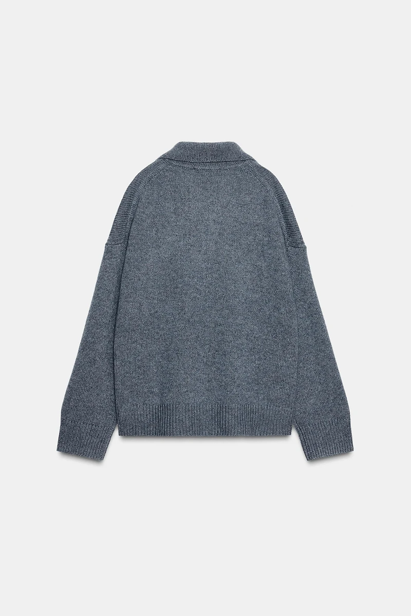 WOOL AND CASHMERE JUMPER