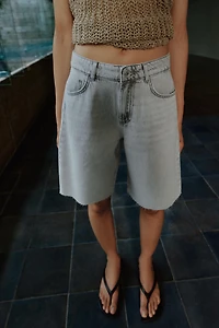 Z1975 MID-RISE DENIM SHORTS