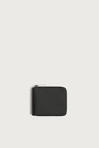 RUBBERIZED ZIP WALLET