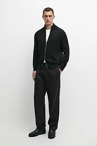 100% cotton knit cardigan