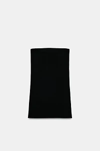 STRETCH BANDEAU DRESS