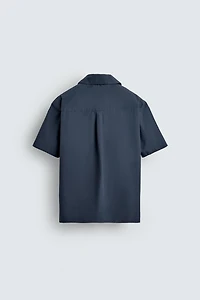 RELAXED FIT POPLIN SHIRT