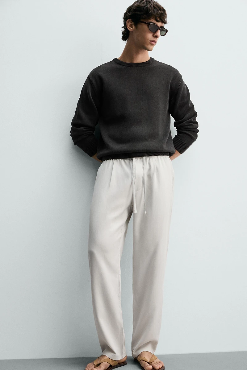 PANTALON REGULAR FIT 100% LYOCELL