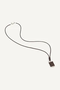 COMBINED METAL PLATE NECKLACE