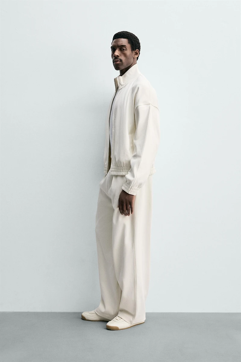 SWEAT INTERLOCK ZIPPÉ