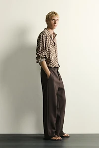 DAISY PRINT FLOWY SHIRT