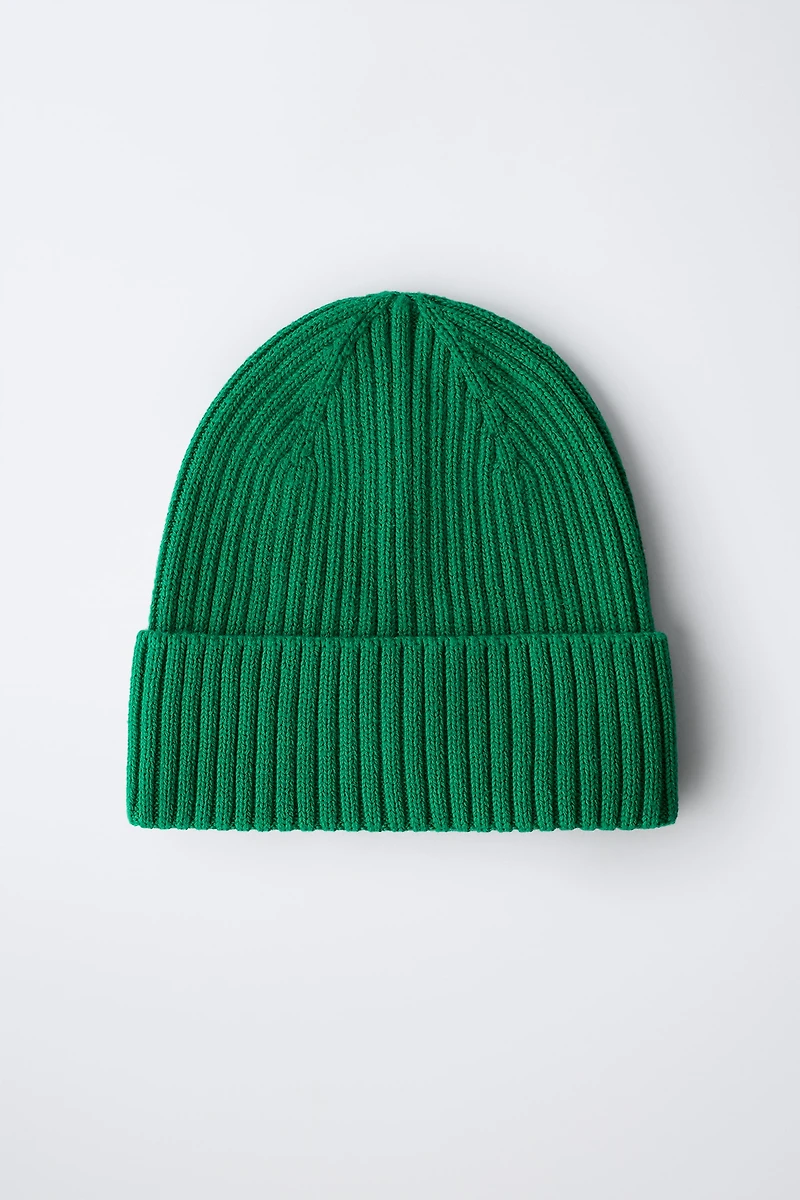 PLAIN KNIT HAT
