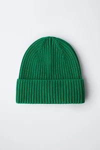 PLAIN KNIT HAT