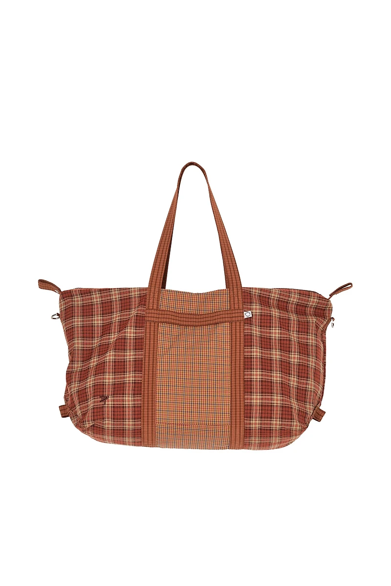WOVEN SHOPPER BAG