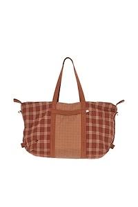 WOVEN SHOPPER BAG