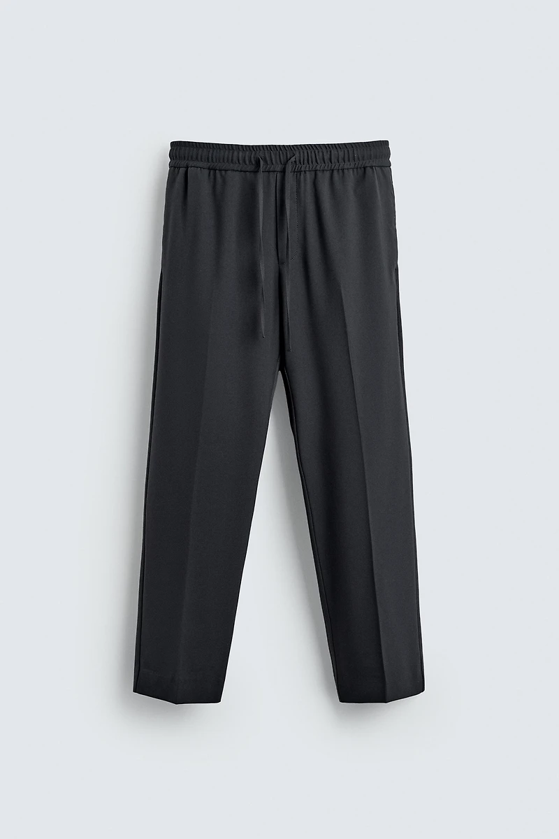 JOGGER WAIST STRETCH PANTS