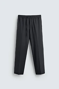 JOGGER WAIST STRETCH PANTS