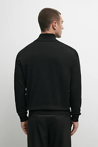 100% cotton knit cardigan
