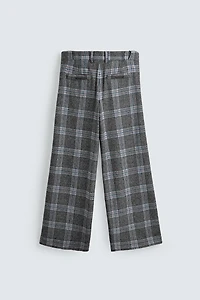 WIDE-LEG CHECK TROUSERS HARRY LAMBERT FOR ZARA X DISNEY