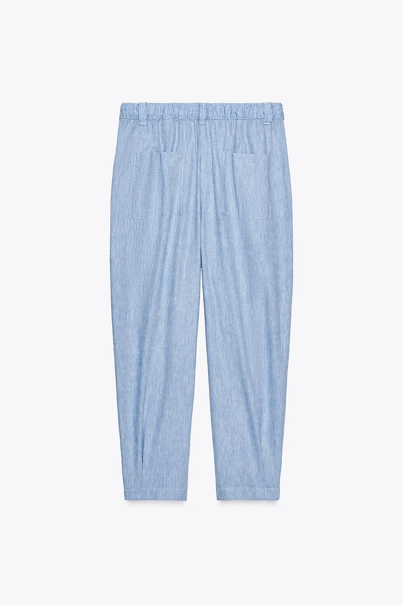 LINEN JOGGER PANTS