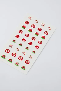 STRAWBERRY WORLD ZARA NAIL STICKERS