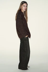 GILET EN MAILLE FIL MÉTALLISÉ