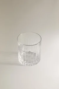 RAISED CRYSTALLINE TUMBLER