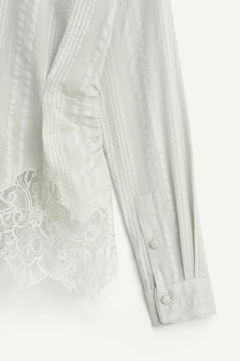 LIMITED EDITION LACE TIE SHIRT