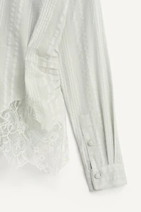 LIMITED EDITION LACE TIE SHIRT