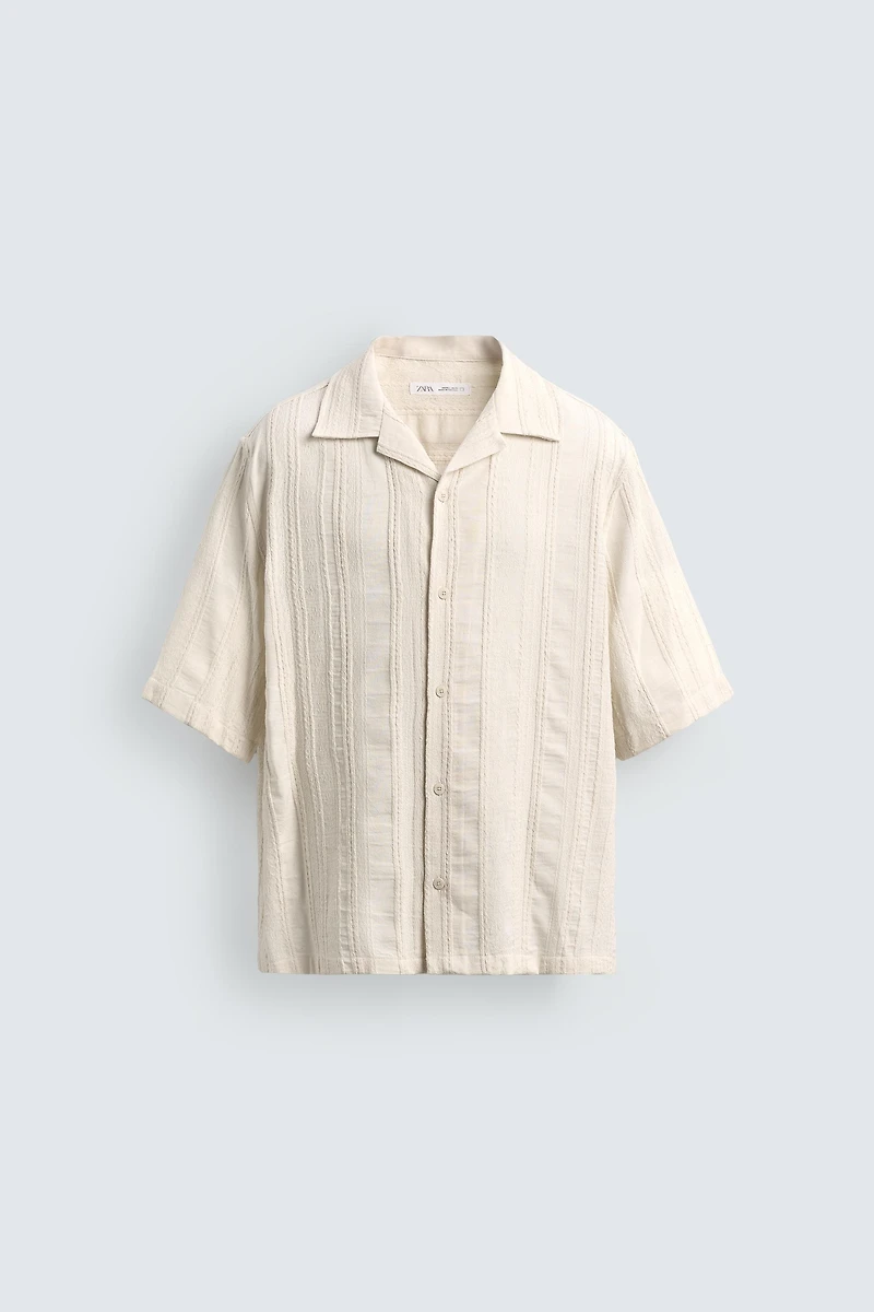 GEOMETRIC JACQUARD SHIRT
