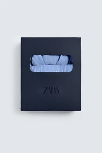 PAJAMA SET WITH CONTRAST PIPING