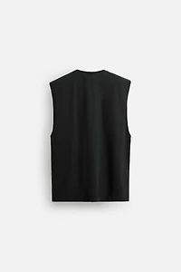 WASHED PRINT TANK TOP