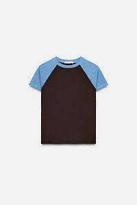 SHORT SLEEVE RAGLAN T-SHIRT