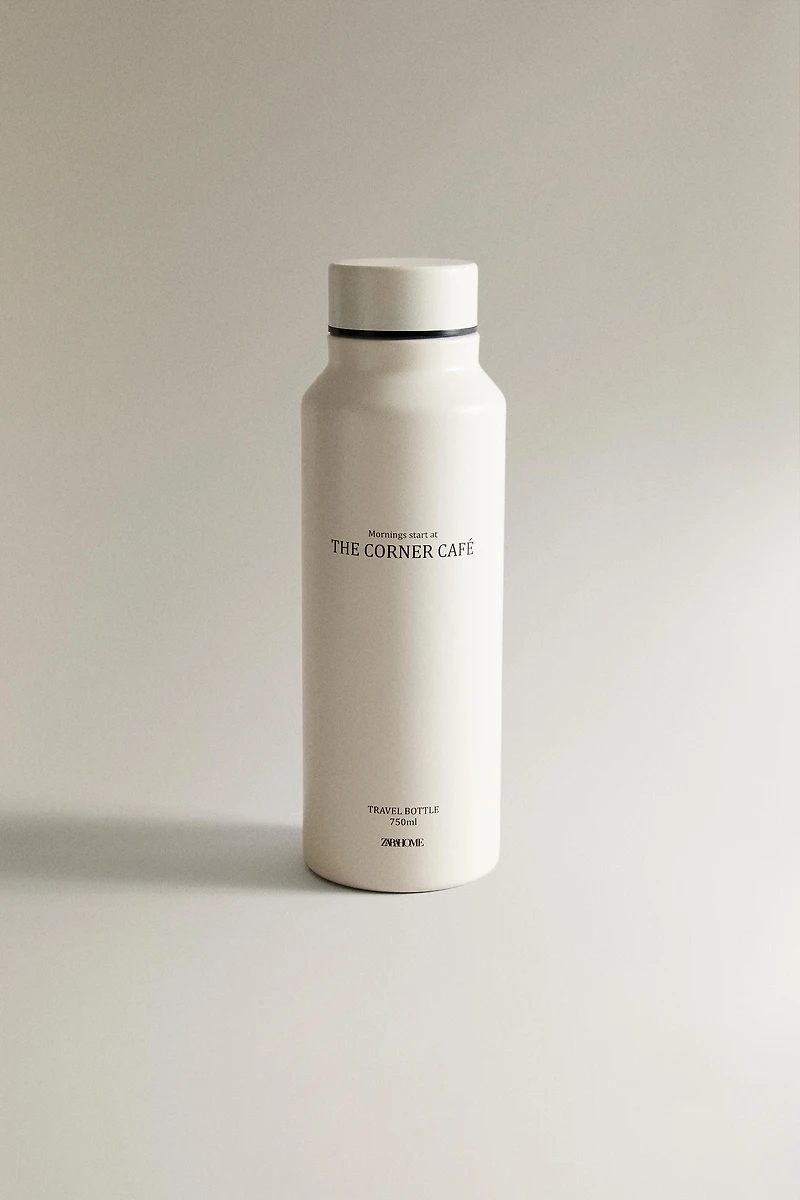 BOUTEILLE "THE CORNER CAFÉ" INOXYDABLE