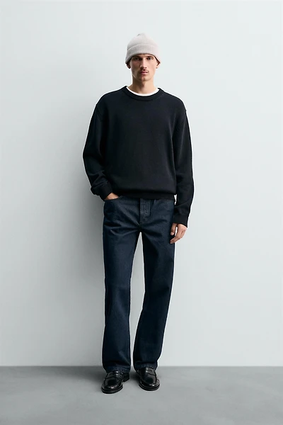PULL REGULAR FIT EN COTON