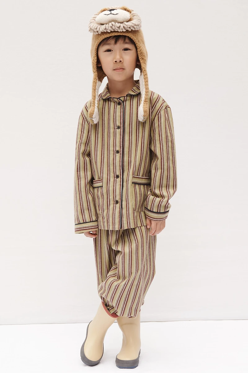 LIMITED EDITION STRIPED PAJAMA SHIRT