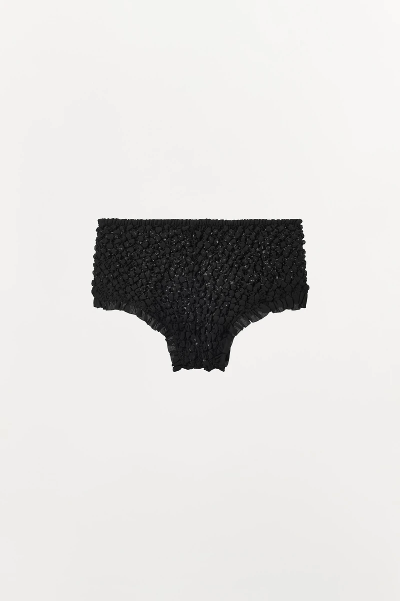 TEXTURED CULOTTE PANTIES