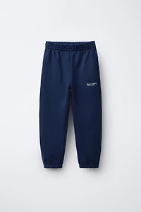 PANTALON DE JOGGING À INSCRIPTION