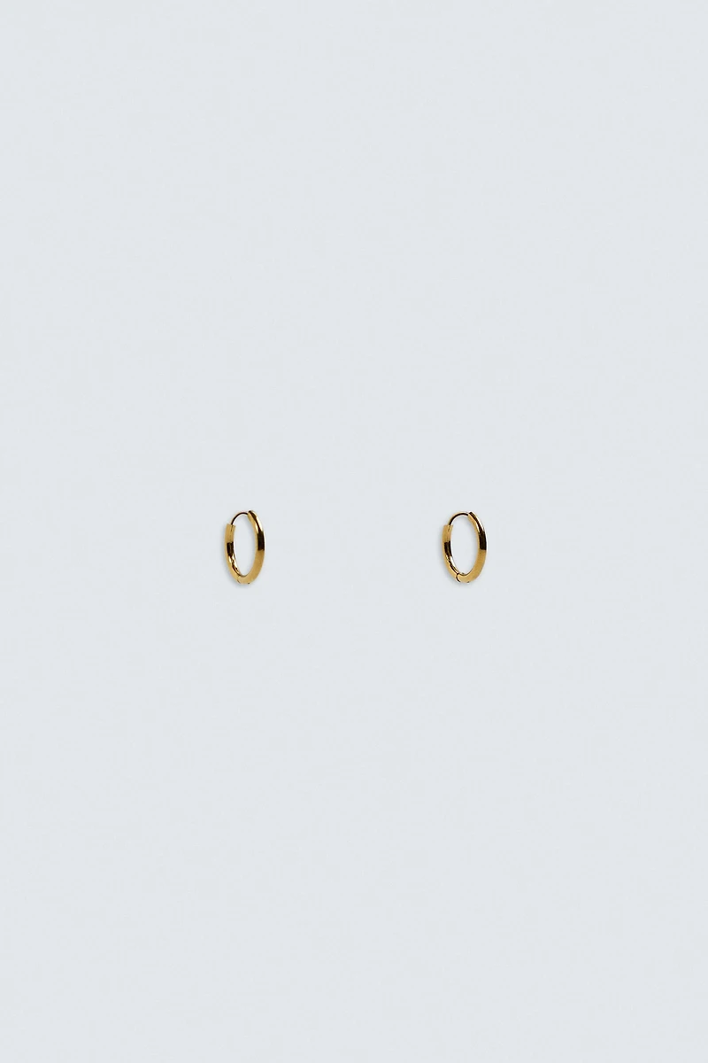STAINLESS STEEL HOOP EARRINGS