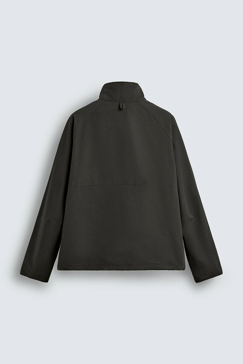 COTTON BLEND TECHNICAL JACKET