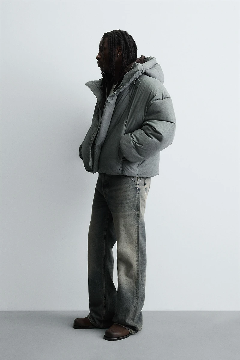 BOXY FIT PADDED JACKET