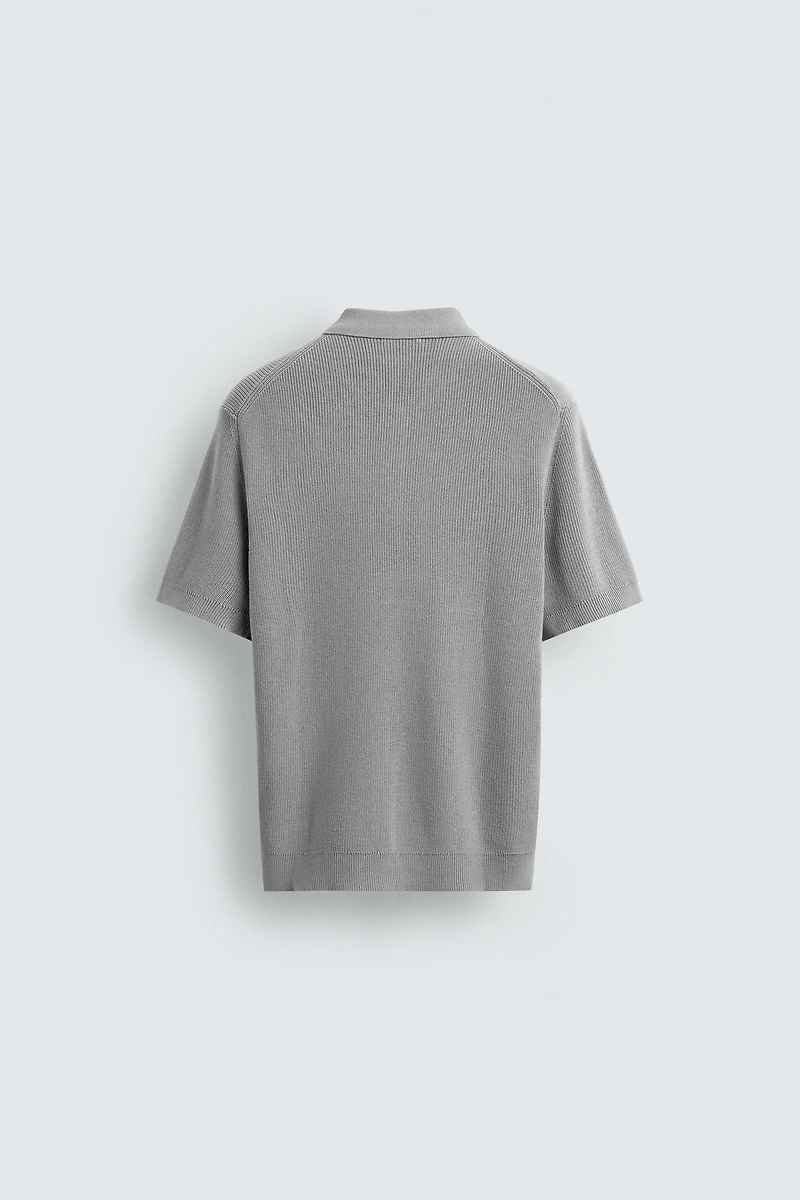 PEARL KNIT POLO SHIRT