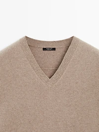 Veste sans manches laine en maille