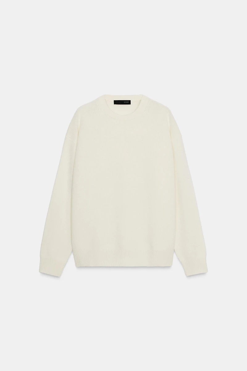 100% CASHMERE LONG SLEEVE SWEATER
