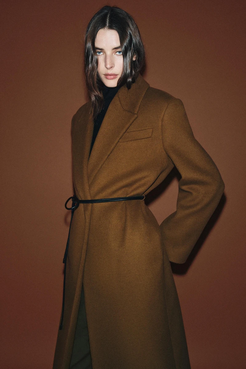 MANTEAU MÉLANGE LAINE ZW COLLECTION