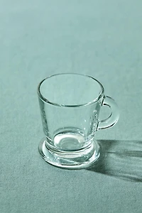 TRANSPARENT GLASS ESPRESSO CUP