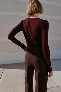 BASIC PLAIN KNIT JUMPER