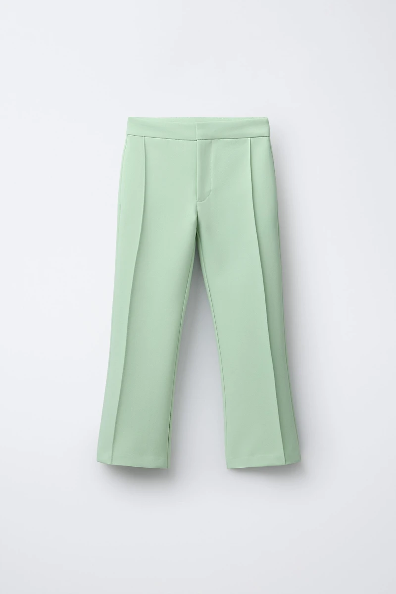 PANTALON FLARE À NERVURES