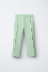 PANTALON FLARE À NERVURES