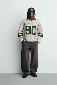 AMERICAN FOOTBALL PRINT T-SHIRT
